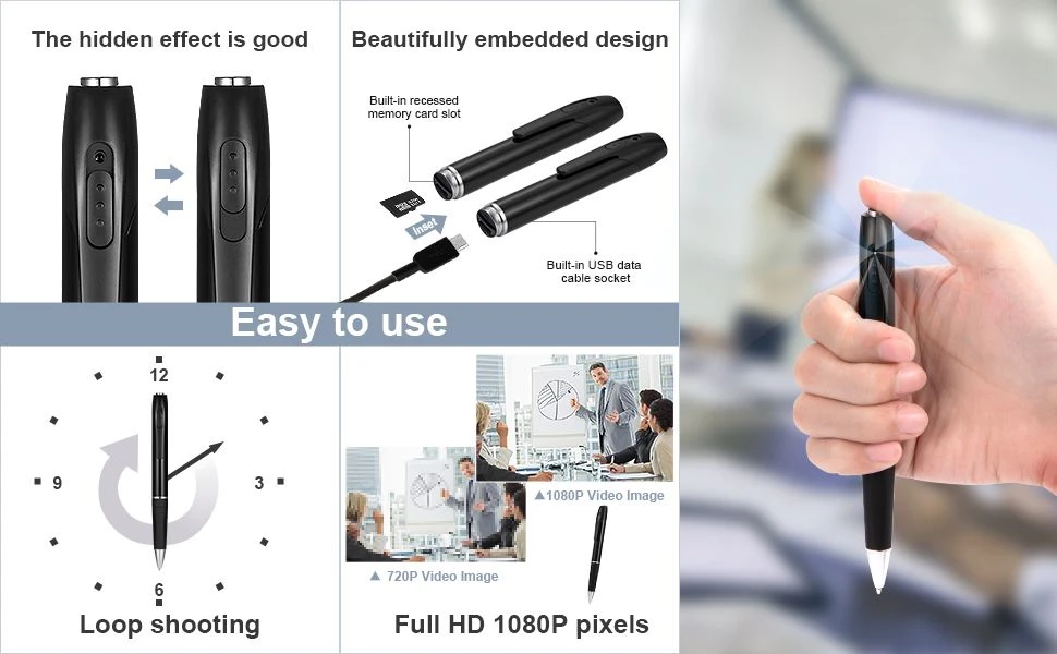Mini Cameras with 150 Minutes Battery Life